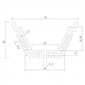 IP65 150W LED rosną światła Bar