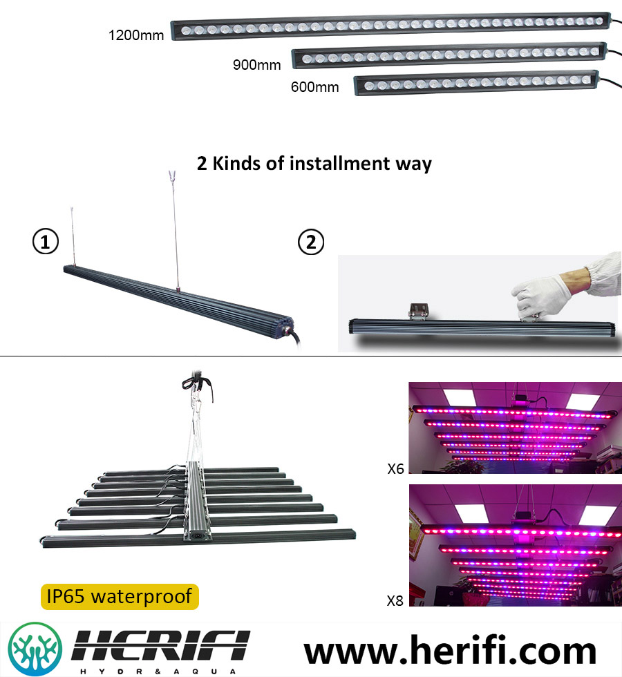 led grow Light bar installation method